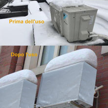 Carica l'immagine nel visualizzatore di Gallery, Copri Condizionatore da Esterno, Universale Coperchio del Condizionatore, Antipolvere Antineve Impermeabile Protezione S