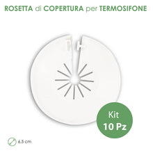 Carica l'immagine nel visualizzatore di Gallery, AGRI-CULTURA® | Kit 10 Rosette Universali per Termosifoni | Regolabili [8-22 mm] | Made in Italy | Ideali per Coprire Tu