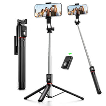 Carica l'immagine nel visualizzatore di Gallery, Treppiede Smartphone e Bastone Selfie 170cm Telecomando Wireless