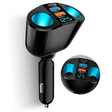 Carica l'immagine nel visualizzatore di Gallery, Doppio Accendisigari, 12 V-24 V/120 W, QC3.0/PD/2.4A