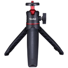Carica l'immagine nel visualizzatore di Gallery, Rollei Mini Treppiede Comfort Desktop 2-in-1 27cm con Testa a Sfera a 360°