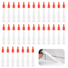 Carica l'immagine nel visualizzatore di Gallery, 30 beccucci in silicone per beccellatura con coperchi, per cartucce sigillanti e mastice, accessori universali per pisto