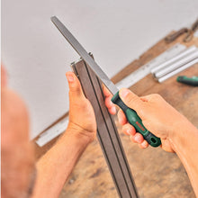 Carica l'immagine nel visualizzatore di Gallery, Bosch set di lime 5 pz. (robusto set di lime in metallo, contenente lime rotonde/semiarr./piatte/triang./quadrate; in ac