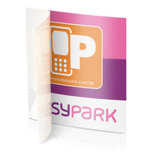 Carica l'immagine nel visualizzatore di Gallery, EASYPARK 2x adesivo Easy Park Vignette APP Sticker per parabrezza piccolo