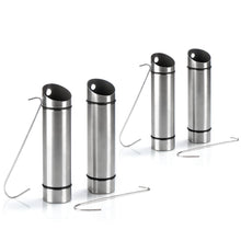 Carica l'immagine nel visualizzatore di Gallery, com-four® 4x Umidificatori in acciaio inox, Evaporatori da appendere