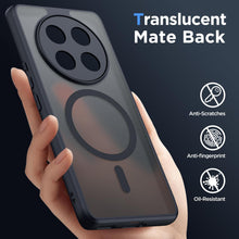 Carica l'immagine nel visualizzatore di Gallery, Oududianzi Cover Magnetica per Honor Magic 7 Lite 5G Compatibile con MagSafe, Traslucido Opaco Retro Sottile Antiurto Ce