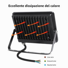 Carica l'immagine nel visualizzatore di Gallery, Lepro Faretto LED da Esterno, 10W 850LM 5000K, Impermeabile IP65