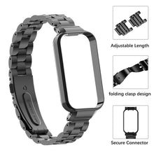 Carica l'immagine nel visualizzatore di Gallery, SeNool Cinturino Compatibile con Xiaomi Smart Band 9 Active, [Metallo Bracciale] [Acciaio Inossidabile] [Resistente Corr
