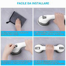 Carica l'immagine nel visualizzatore di Gallery, ACWOO Maniglie Ventosa da Bagno, 2 Pezzi Antiscivolo Maniglia Doccia Anziani, Portatili Maniglia Ventosa, Rimovibile Man