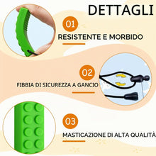 Carica l'immagine nel visualizzatore di Gallery, 4 Pezzi Collana da Masticare, Giocattoli Masticabili Sensoriali per Autismo, Chew Collana per Masticare il Pastello Sens