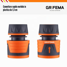 Carica l'immagine nel visualizzatore di Gallery, GRIFEMA GE1201 Attacco Rapido per Tubo da 1/2" 12,5 mm - 5/8" 15 mm, Connettore Universale, Installazione Facile, Protez