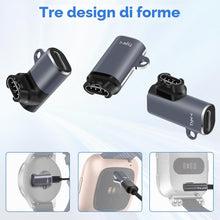 Carica l'immagine nel visualizzatore di Gallery, AXFEE 3Pezzi Adattatori per Caricabatterie per Orologio