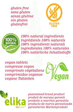 Carica l'immagine nel visualizzatore di Gallery, BIO Amla Elikafoods® BIOLOGICA. 120 compresse da 500mg. Rafforza i capelli e la pelle. Contiene vitamina C, minerali e a