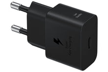 Carica l'immagine nel visualizzatore di Gallery, Samsung Caricabatterie Super Fast Charging (25W), Con Cavo, Black