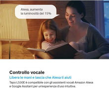 Carica l'immagine nel visualizzatore di Gallery, Tapo L530E Lampadina Smart WiFi E27 Multicolore 806lm 9W Alexa Google, 4pz