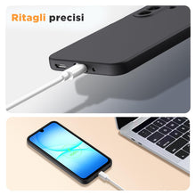 Carica l'immagine nel visualizzatore di Gallery, Byvuwiay Cover per Samsung Galaxy A17/A18 4G/5G - Nero