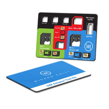 Carica l'immagine nel visualizzatore di Gallery, Wicked Chili, Set Adattatore per SIM 4 in 1 per Cellulare, Smartphone e