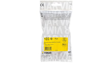 Carica l'immagine nel visualizzatore di Gallery, Vimar FP00207 Spina grande piatta a squadra SICURY 2P+T 16 A 250 V~ 4 pezzi, standard italiano tipo SPA17, uscita cavo 9