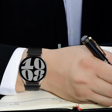 Carica l'immagine nel visualizzatore di Gallery, Cinturino di ricambio per orologio da polso, in nylon, 20 mm, 22 mm, per uomo e donna, con chiusura rapida, regolabile, 