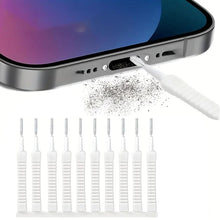 Carica l'immagine nel visualizzatore di Gallery, Kit per la Pulizia del Telefono Cellulare 10 Pezzi Kit spazzole per Pulizia Porta Telefono USB C Spina Antipolvere in Me