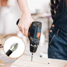 Carica l'immagine nel visualizzatore di Gallery, 9 Pezzi Magnetic Screwdriver Drill Bit Set, K5 Trapano ad Alta Magnetica, Punte Avvitatore Calamitate per Avvitatore Pro