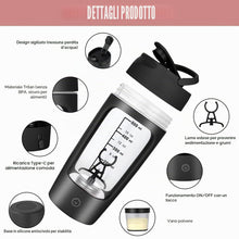 Carica l'immagine nel visualizzatore di Gallery, Shaker Elettrico, 650 Ml * Nero (con Pennello a Spugna)
