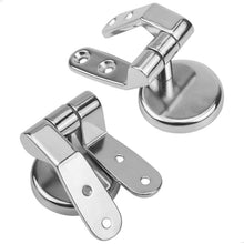 Carica l'immagine nel visualizzatore di Gallery, Cerniera Del Sedile Water Cerniere Wc - Copriwater Accessori Per Coperchio Bagno Di Ricambio In Acciaio Inox Il Fissaggi