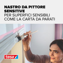 Carica l'immagine nel visualizzatore di Gallery, tesa Nastro da Imbianchino per Esterni - Blu - 25m x 38mm