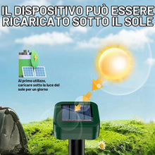 Carica l'immagine nel visualizzatore di Gallery, Coves Dissuasori per Topi, Ultrasuoni per Topi da Esterno 4 Pezzi, Repellente per Talpe, Ultrasuoni per Talpe, Dissuasor