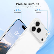 Carica l'immagine nel visualizzatore di Gallery, memumi 0.3mm Custodia Ultra Sottile per iPhone 17 Pro Max, Morbida al tatto, Cover Posteriore Morbida e Leggera, Design 