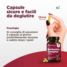 Carica l'immagine nel visualizzatore di Gallery, Berberina 1000mg pura alto dosaggio, Berberina Hcl