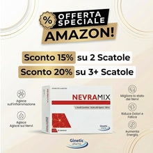 Carica l'immagine nel visualizzatore di Gallery, NEVRAMIX | Integratore Acido Alfa Lipoico, Carnitina e Mirra per benessere sistema Nervoso e dolori nervo/muscolare - Em