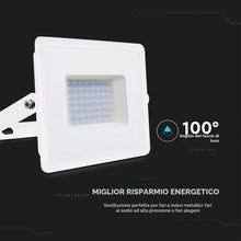 Carica l'immagine nel visualizzatore di Gallery, V-TAC Faro LED da Esterno Bianco 100W - [Chip Samsung - Alte Perfomance, Bassi Consumi] - 8700 Lumen - IP65 - Proiettore