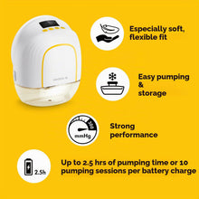 Carica l'immagine nel visualizzatore di Gallery, Medela Melody InBra Portable Single Breast Pump, Hands-Free, Easy Pumping &amp; Storage, Strong Power, 2 Modes &amp; 9 Vacuum Le