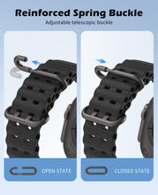 Carica l'immagine nel visualizzatore di Gallery, TiMOVO Cinturino Ocean Compatibile con Apple Watch Ultra 4/3/2/1 49 mm