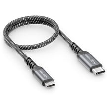 Carica l'immagine nel visualizzatore di Gallery, deleyCON 0,30m Cavo USB-C a Micro USB Corto (Cavo di Ricarica e Dati per Dispositivi Micro USB) - per Controller PS4, Te
