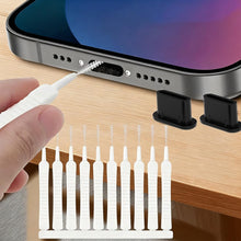 Carica l'immagine nel visualizzatore di Gallery, WeddHuis 1 Set Kit Pulizia Smartphone USB C Spazzole Pulizia Telefono Porta Anti-Polvere per Connettore, Altoparlante e 