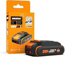 Carica l'immagine nel visualizzatore di Gallery, WORX WA3639 Batteria agli ioni di litio PowerShare 20V 2.0Ah