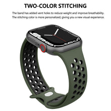 Carica l'immagine nel visualizzatore di Gallery, Meliya Cinturino per Apple Watch 45mm 44mm 46mm 49mm 42mm 41mm 40mm 38mm, Cinturino in Silicone per iWatch Series 10 9 8
