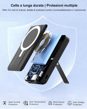 Carica l'immagine nel visualizzatore di Gallery, Azmuth Power Bank per MagSafe, 10000mAh Magneitco Powerbank per iPhone