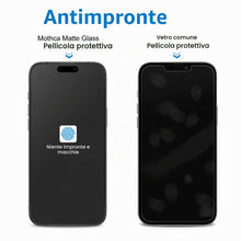 Carica l'immagine nel visualizzatore di Gallery, Mothca Vetro Temperato Opaco per iPhone 16, 2 Pellicole Protettive Opache + 2 Pellicole Fotocamera, Anti-Impronte e Anti