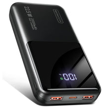 Carica l'immagine nel visualizzatore di Gallery, Power Bank 20000mAh 22.5W Powerbank Ricarica Rapida, USB C Input &amp; Output Caricatore Portatile PD3.0 QC4.0 Powerbank per