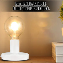 Carica l'immagine nel visualizzatore di Gallery, Base per lampada da tavolo vintage E27, attacco E27, lampada da tavolo vintage con cavo da 1,8 m, lampada da comodino co