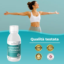 Carica l'immagine nel visualizzatore di Gallery, Bandini® Glutatione Liposomiale 250ml | 250mg di L-Glutatione Setria a dose
