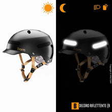Carica l'immagine nel visualizzatore di Gallery, Éco Standard™, Kit 4 Adesivi rifrangenti/Riflettenti, Sicurezza e visibilità di Notte, 8,5 x 2,3 cm, Nero
