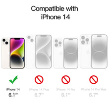 Carica l'immagine nel visualizzatore di Gallery, JETech Cover Magnetica per iPhone 14, Trasparente