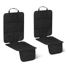 Carica l'immagine nel visualizzatore di Gallery, Amazon Basics - Coprisedile per Auto con Imbottitura in Schiuma e Tasche Portaoggetti, Misura Universale, Protezione Sed