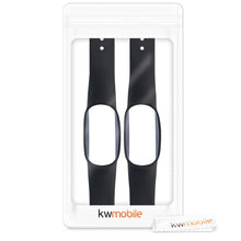 Carica l'immagine nel visualizzatore di Gallery, kwmobile 2x Cinturino TPU Silicone Fibbia Compatibile con Xiaomi Mi Band 4 / Mi Band 3 Cinturino - Cinturini 15-22 cm