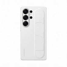 Carica l'immagine nel visualizzatore di Gallery, Samsung Standing Grip Case cover con cinturino e funzione cavalletto per Galaxy S25 Ultra, White