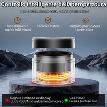 Carica l'immagine nel visualizzatore di Gallery, HOTUT Ceretta per Naso e Orecchie per Uomini e Donne, Ceretta per Sopracciglia - Epilatore Viso con mini Scaldacera, Kit